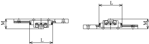 微型双维一体式直线导轨 MX型造型导轨，日本THK直线导轨，THK直线导轨