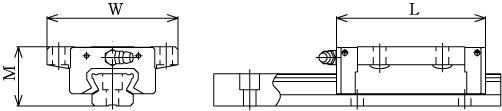 SSR-XTB直线导轨滑块