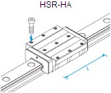 HSR-HA直线导轨